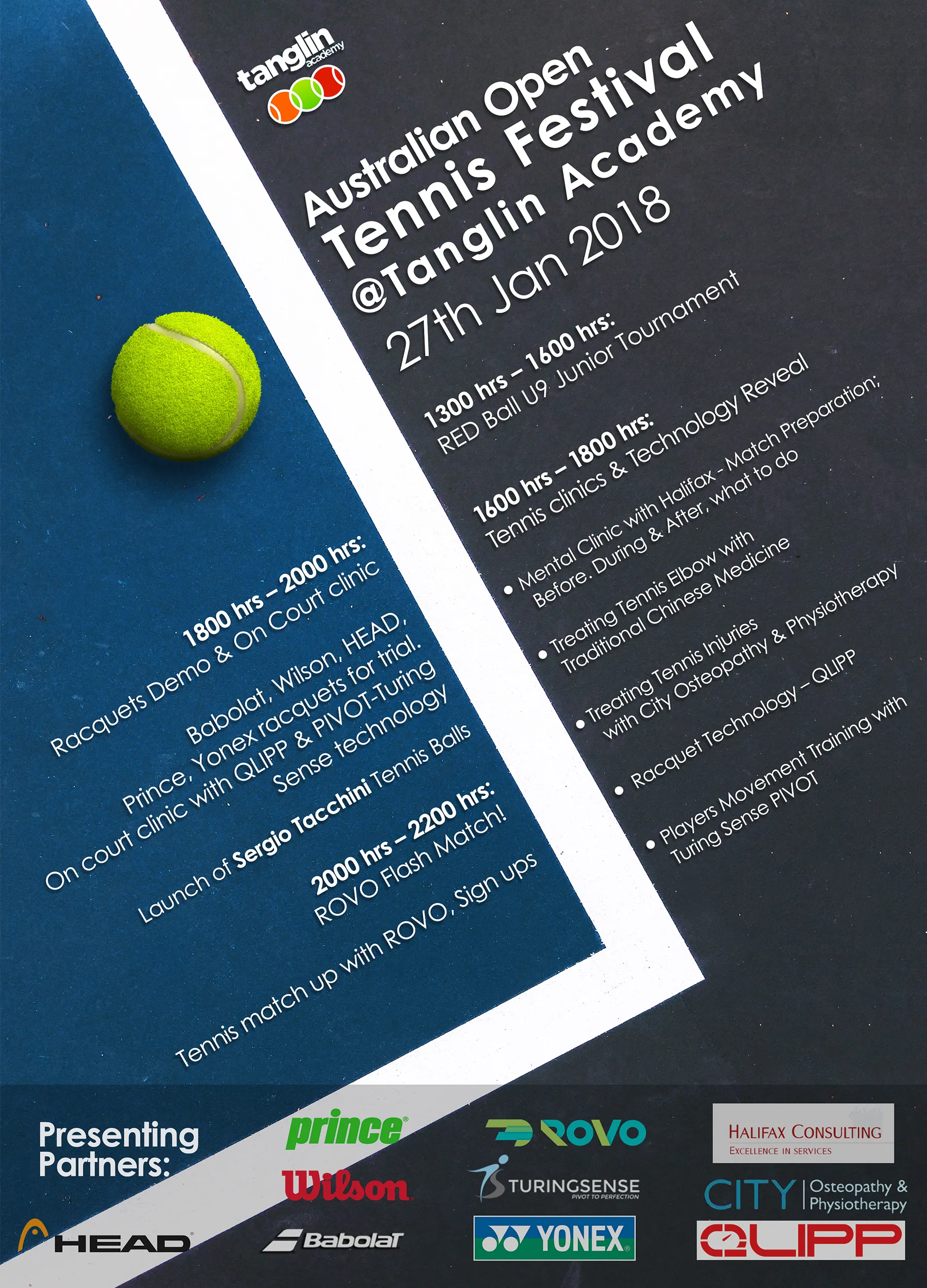 Australian open festival poster