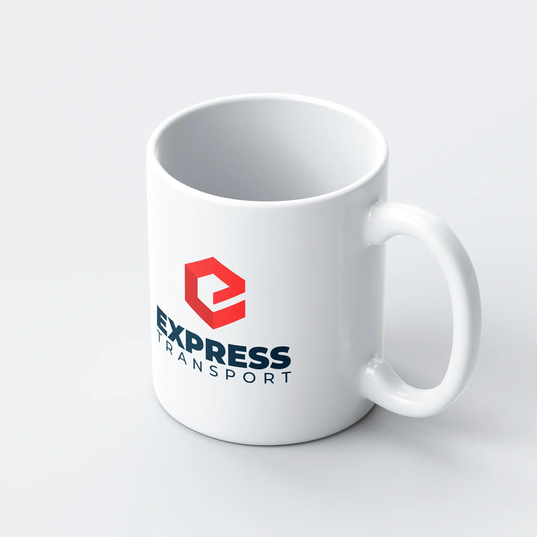 Express Transport mug mockup image