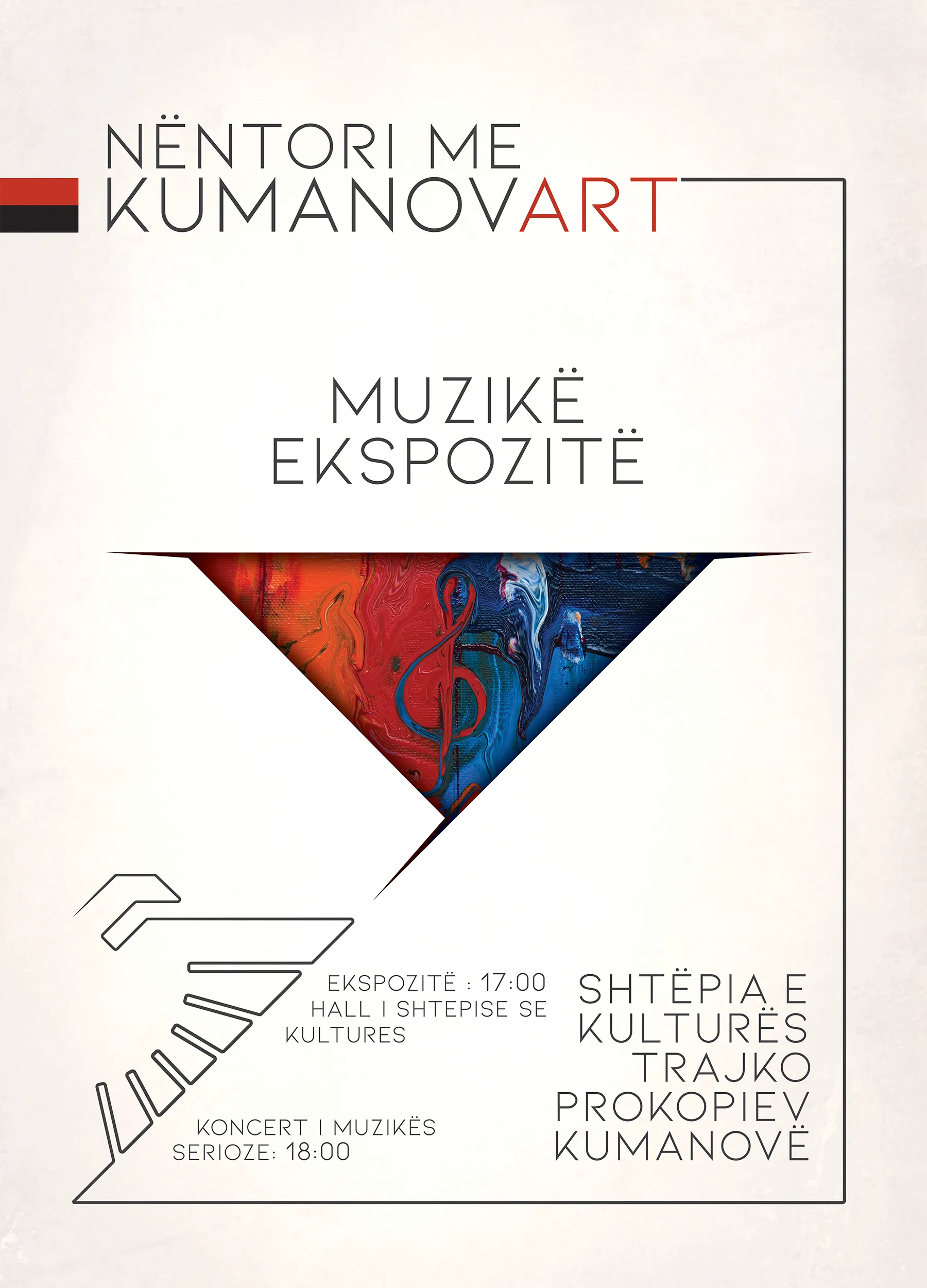 Poster design for gallery